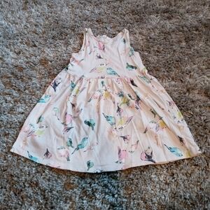 H&M girls bird tunic length top